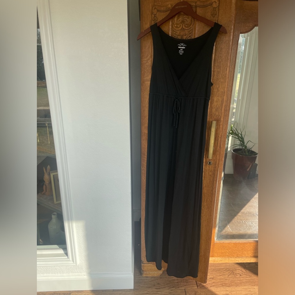 Maxi black Old Navy dress small